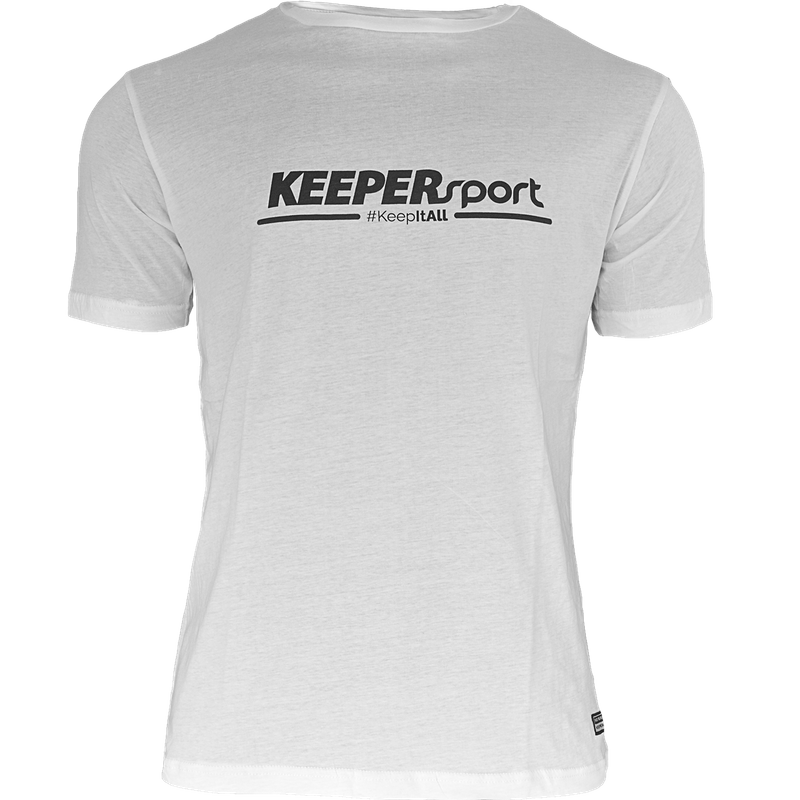 KEEPERsport Basic Tişort Beyaz